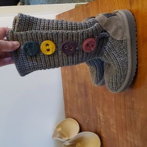 GIRLS Sweater Ugg Boots Tall Size 8